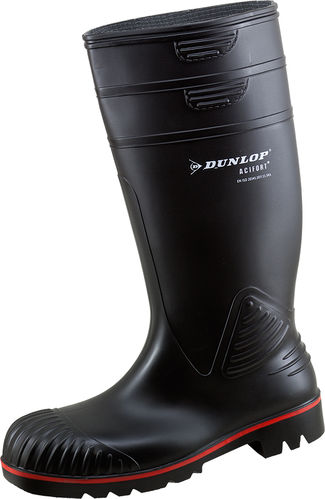 Dunlop S5 Baustiefel schwarz Sicherhheitsstiefel Gummistiefel