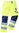 Warnschutzhose Bundhose gelb/grau Warnschutzkleidung Arbeitskleidung