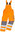 Warnschutzlatzhose orange/grau Latzhose Warnschutzkleidung Arbeitskleidung Maco