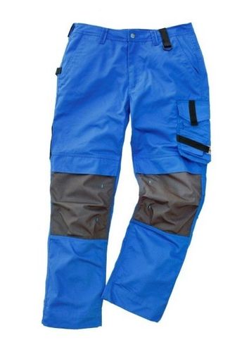 Arbeitshose blau Kniepolstertaschen Arbeitskleidung Bundhose Handwerk Maco Tools